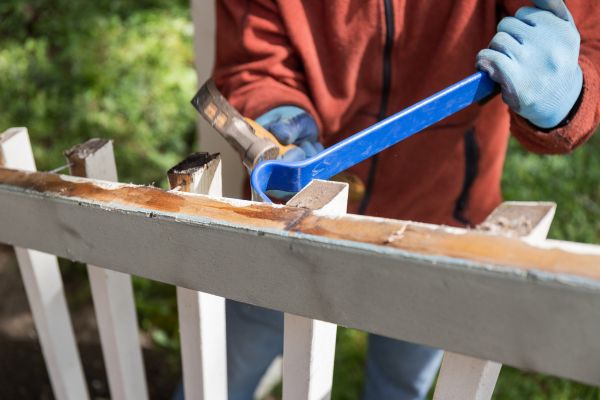 Cost of Deck Railing Replacement in Plymouth