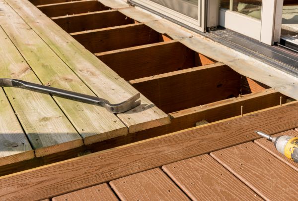 Cost of Old Deck Repair in Plymouth