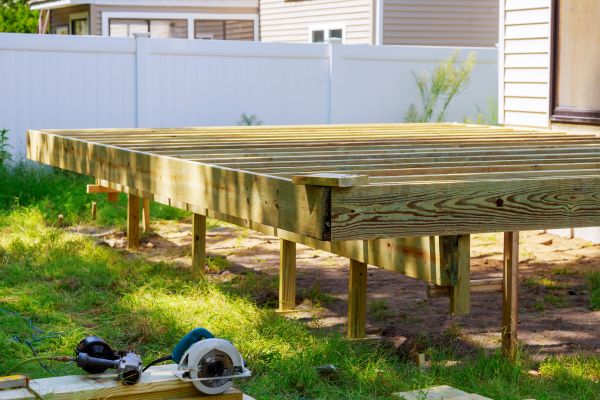 Cost of Elevated Deck Installation in Plymouth