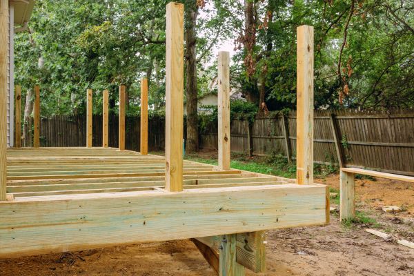 Porch Carpentry in Plymouth