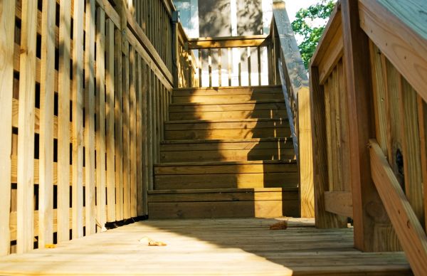 Cost of Deck Steps Replacement in Plymouth